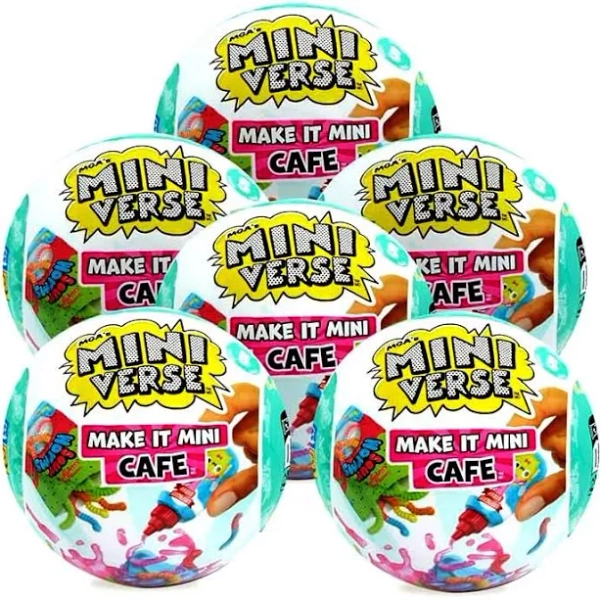 Miniverse Series 5 Cafe Mystery 6-Pack Lot