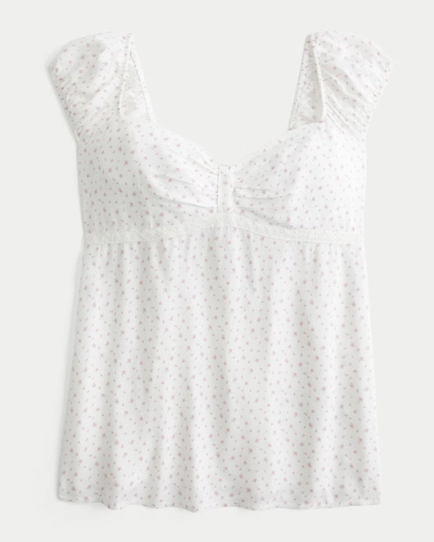 Cinch Bust Babydoll Top- size xl 