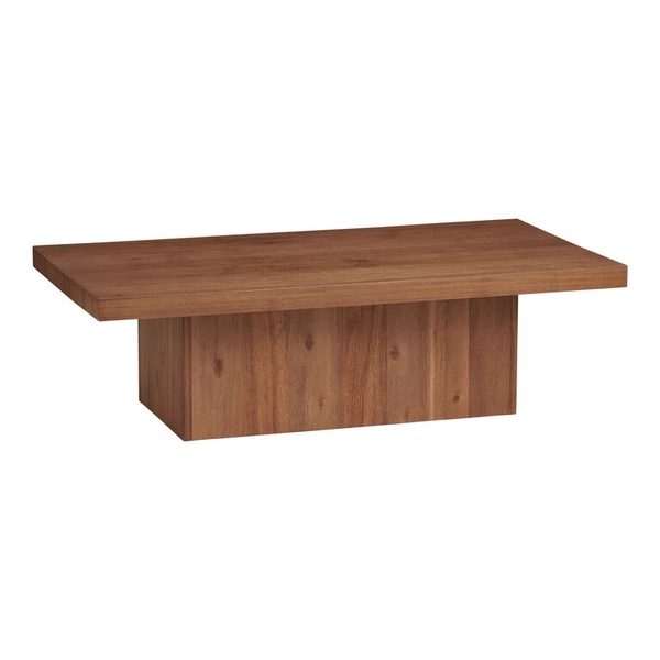 Brown Pascal Acacia Wood Coffee Table