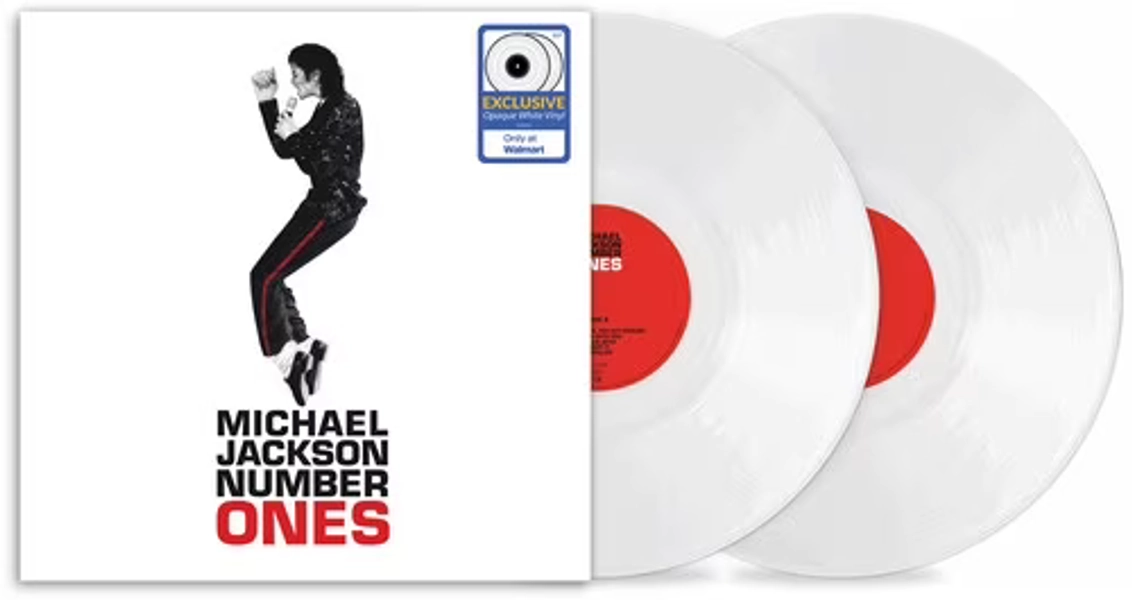 Michael Jackson - Number Ones (Walmart Exclusive) Opaque White - 2 LP Vinyl - Walmart.com
