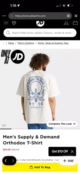 Men's Hoodrich Doodles Graphic T-Shirt - Size S
