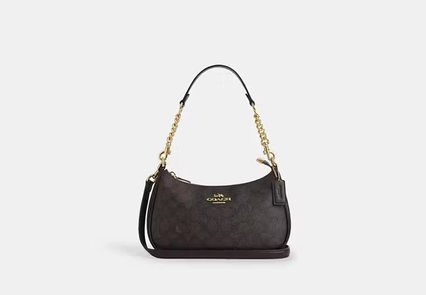 Teri Shoulder Bag In Signature Canvas