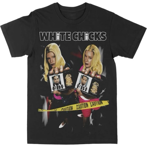 White Chicks Graphic Tee Youth Large / Black / Regular Heavyweight