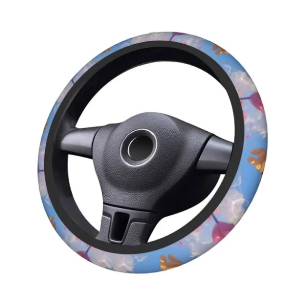 Winnie The Pooh Car Steering Wheel Cover without Inner Ring Automotive Supplies Print Auto