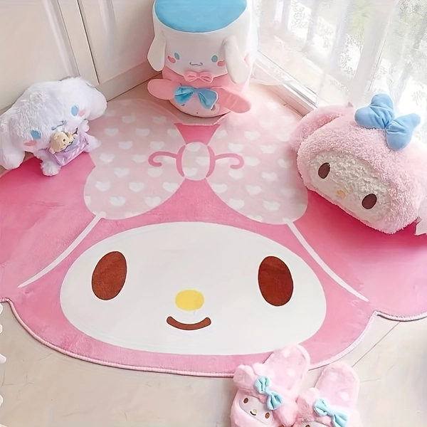 My Melody Plush Carpet for The Bedroom And Living Room, Perfect for Home Decoration