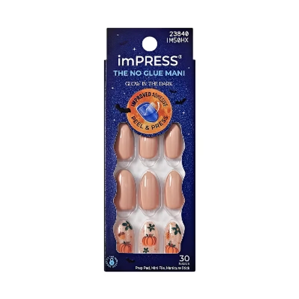 KISS Products imPRESS Nails - Dark Aura - 33ct