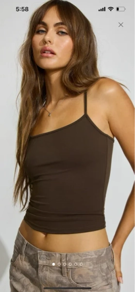 Sleek Scoop Cami Top
