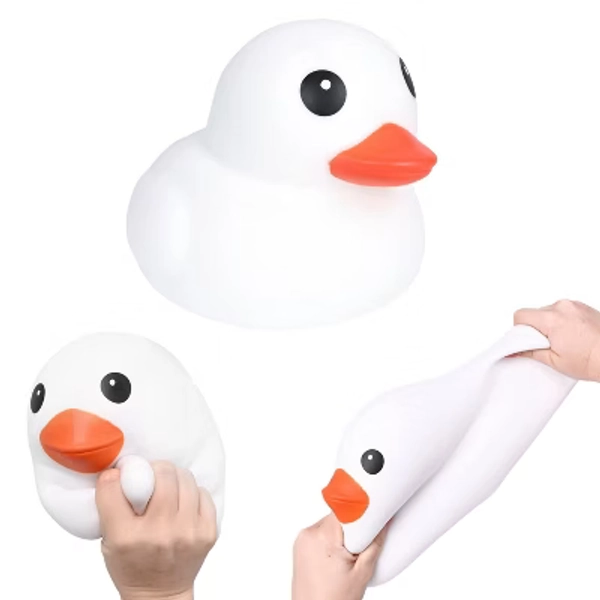 Sunny Days Squeeezy White Duck Fidget Toy