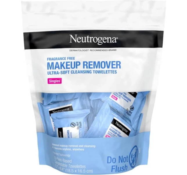 Neutrogena Makeup Remover Cleansing Towelettes Fragrance Free