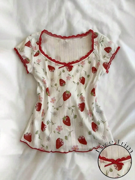strawberry shirt