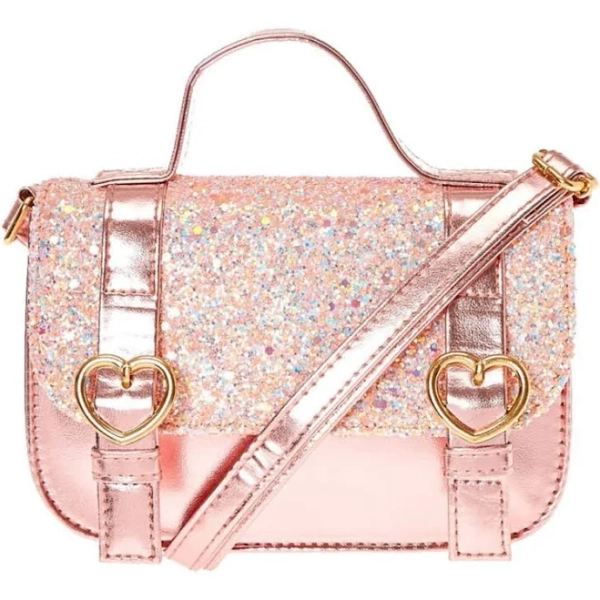 Claire's Claires Girls Crossbody Purse - New Kids | Color: Pink | Size: s