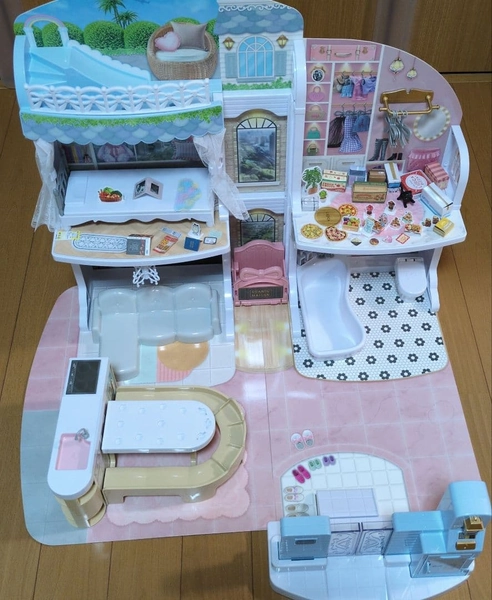 【美品】リカちゃん おしゃべりオートロック 2階建てのグランメゾン 初回限定版