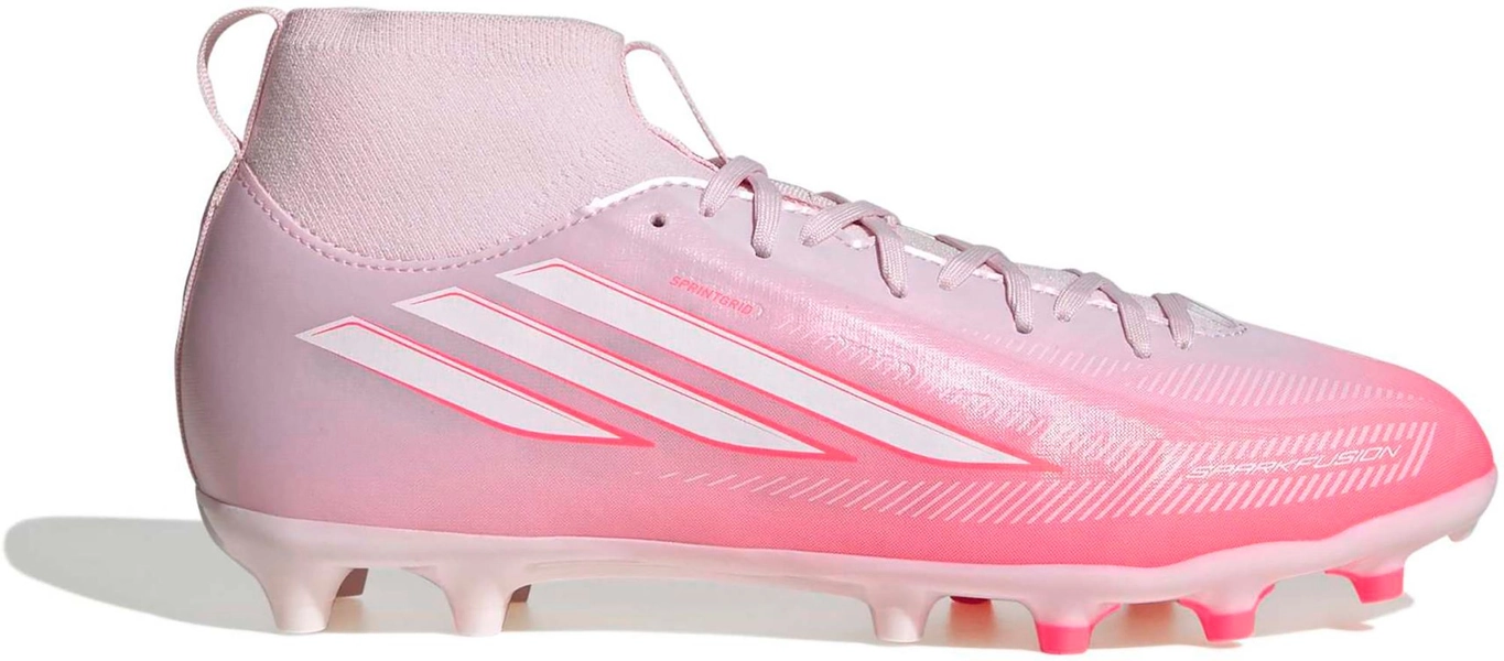 adidas Kids' F50 Sparkfusion League Mid FG Soccer Cleats