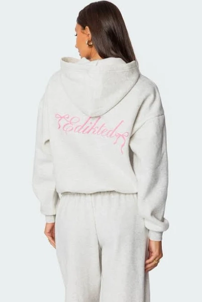 Edikted Women's Sasha Bow Hoodie