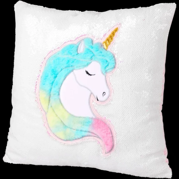 The Children's Place Girls Flip Sequin Unicorn Pillow