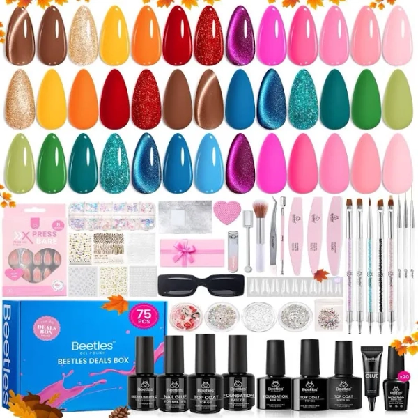 Beetles Wandering Peace Deals Box Nail Art Set
