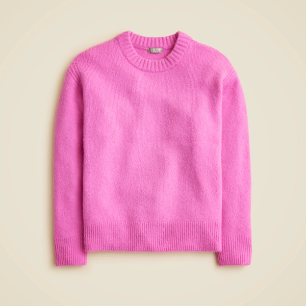 Relaxed crewneck pullover
