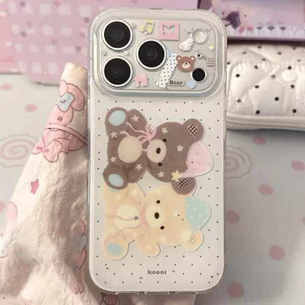 phone case   korean style ins inspired cute cartoon - Temu