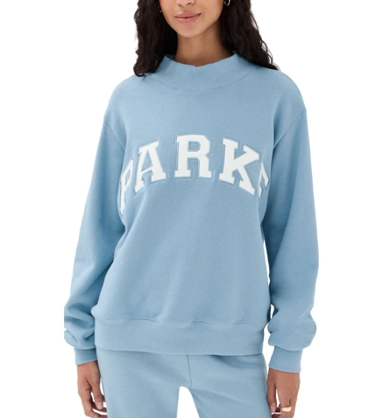 Parke Varsity Mock Neck Sweatshirt
