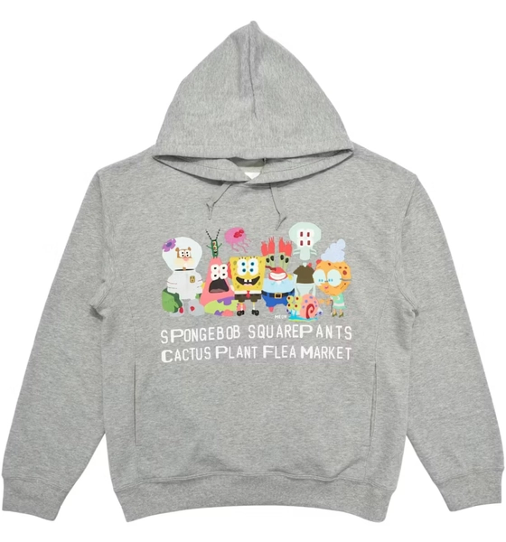 Uniqlo x CPFM Spongebob Squarepants Hoodie Gray