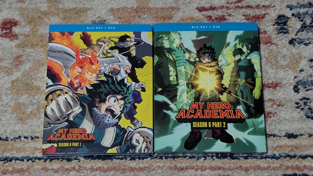 My Hero Academia Season 6 Parts 1+2 (Blu-ray/DVD) New