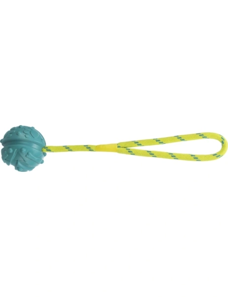 TRIXIE Ball am Seil schwimmfähig lime