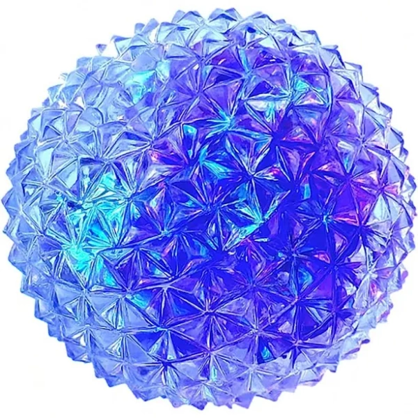 Purple Diamond Stress Ball Fidget Toys Squishy Stress Relief Sensory Adult Kids Squeeze Toy TPR Material 2.25