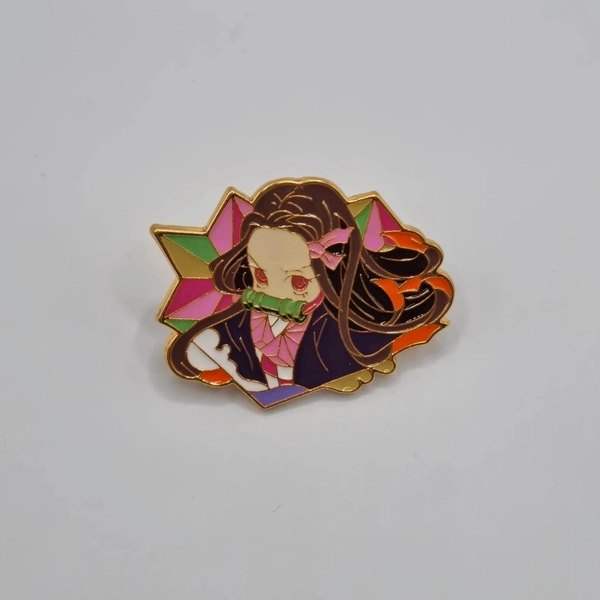 Nezuko Demon Slayer Anime Pin Brooch