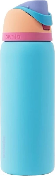 Owala FreeSip Stainless Steel Water Bottle in Bloom