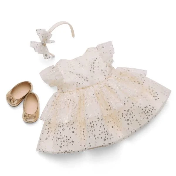 American Girl x Janie and Jack Sparkly Celebration Dress