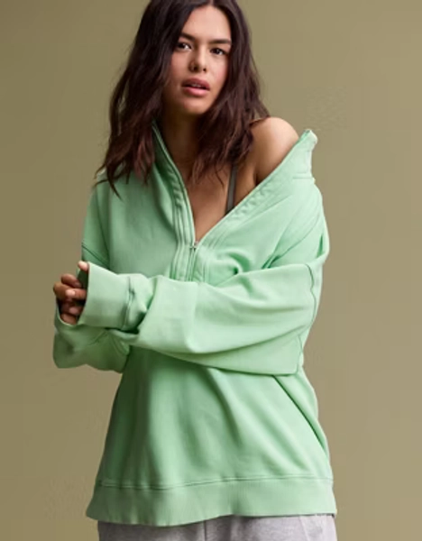 Aerie Oh Zip! Sweatshirt