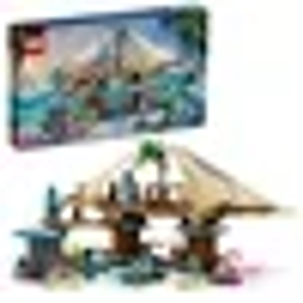 LEGO Avatar: The Way of Water Metkayina Reef Home 75578, Building Toy Set with Village, Canoe, Pandora Scenes, Neytiri and Tonowari Minifigures