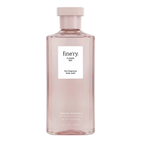 fine'ry. Women's Body Wash - Flower Bed - 14.5 fl oz: Basic Cleansing, Normal Skin, Whole Body, Liquid Form