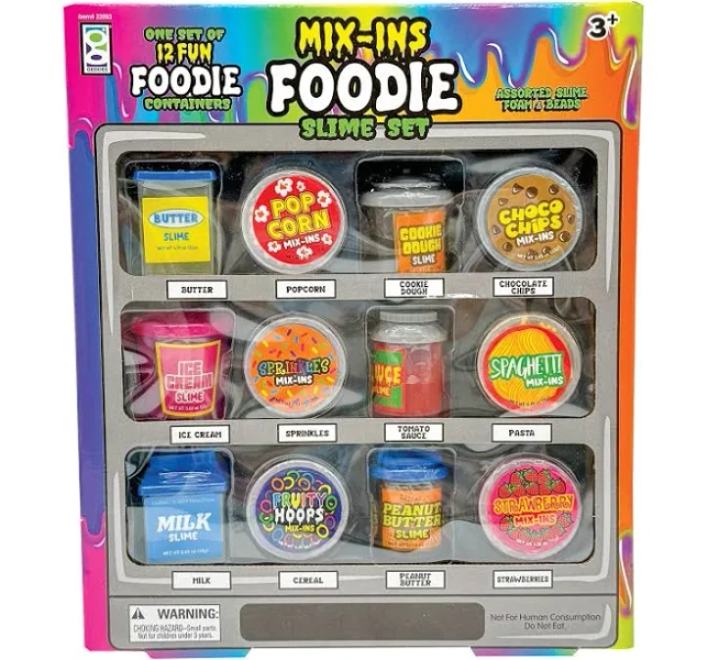 GEDdes Mix-Ins Foodie Slime Set