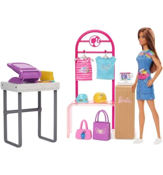 Barbie Make & Sell Boutique Playset