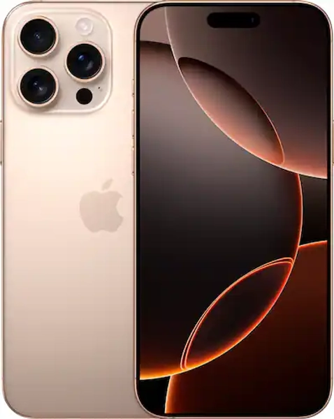 Apple - iPhone 16 Pro Max 256GB - Apple Intelligence - Desert Titanium (Verizon)