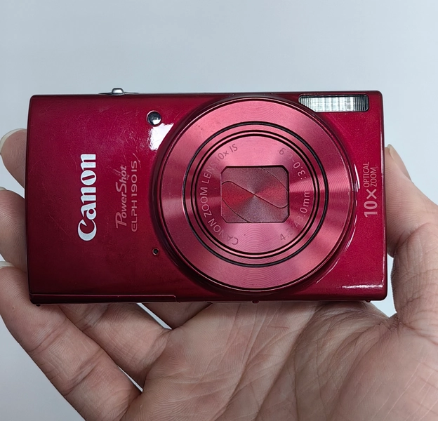 90% New Canon PowerShot ELPH 190 IS 20MP 10x Optical Zoom WiFi Digital Camera