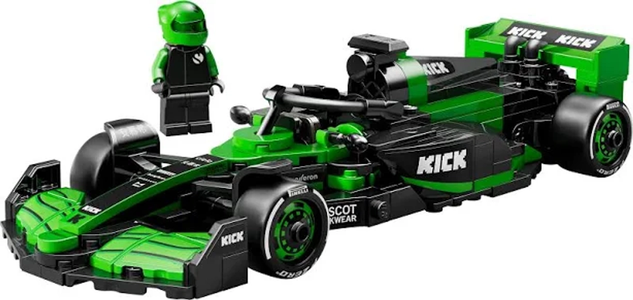 LEGO Speed Champions KICK Sauber F1 Team C44 Race Car