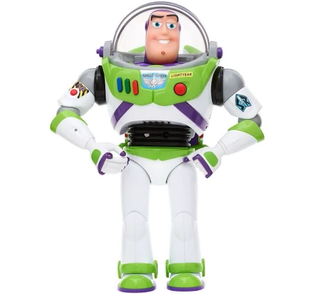 Official Disney Store Buzz Lightyear Interactive Talking Action Figure