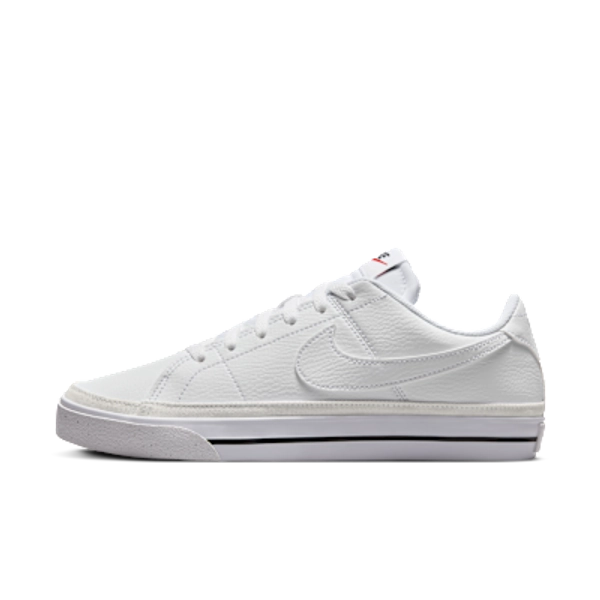 Nike Court Legacy Next Nature Women's Shoes - White/Black/Volt/White - Size 5