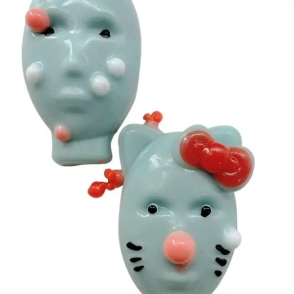2pcs/set Funny Pimple Popper Acne Relief Toy