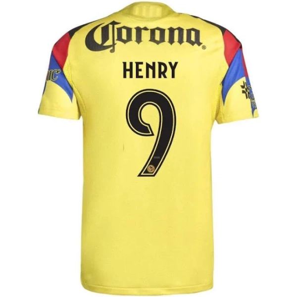Henry Martin Men's Club America 2025 2026 Home Soccer Jersey