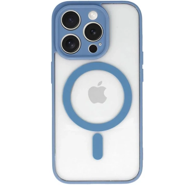 Acrylic Color Magsafe Case for Iphone 13 Pro Max light blue - BFIX