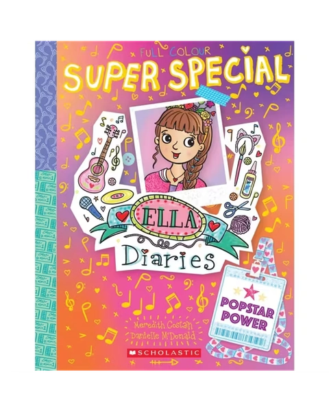 Ella Diaries Super Special: Popstar Power by Meredith Costain - Book
