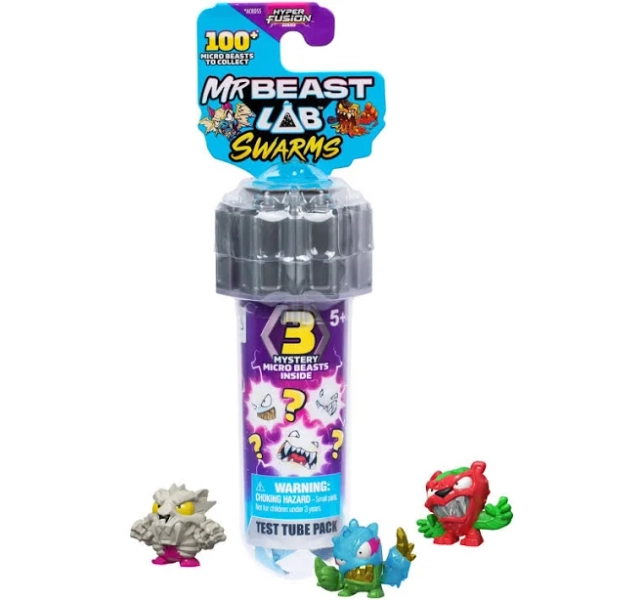 Mr. Beast Lab Swarms Mini Figures 3-Pack