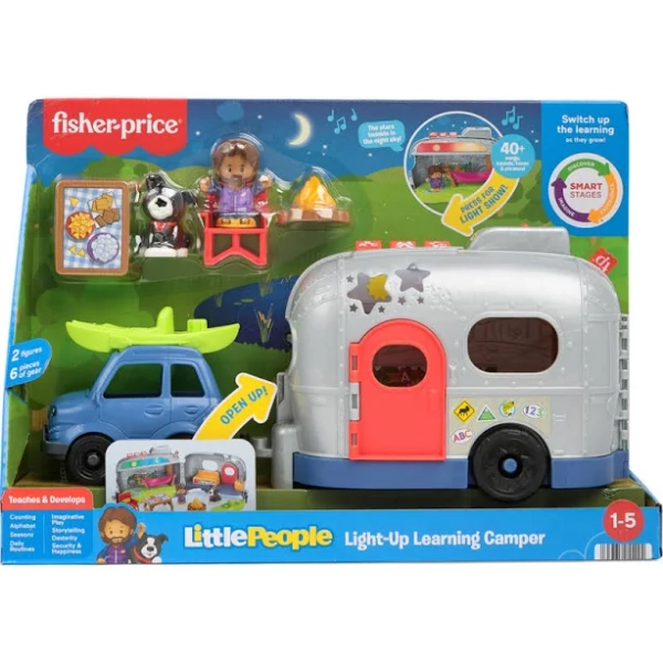 Fisher Price Little People Light Up Learning Camper