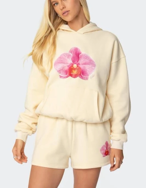Edikted Women's Orchid Babe Hoodie