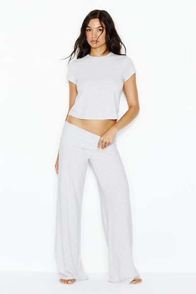 Modal Foldover Pants