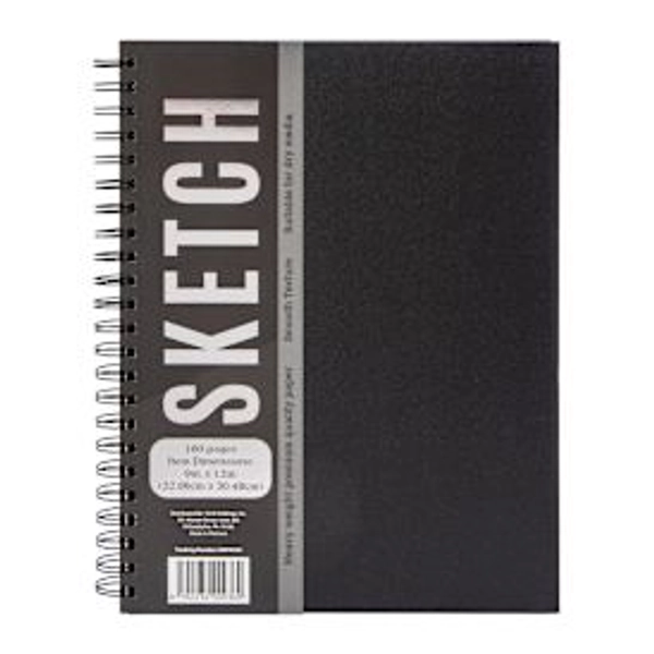 Premiere® Spiral Bound Hardcover Sketch Book 9in x 12in