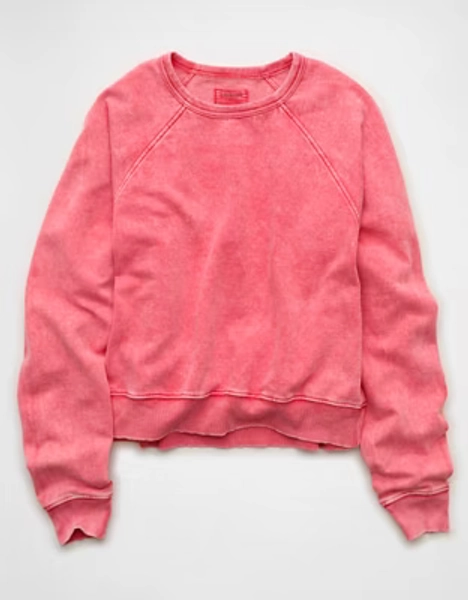 AE Cropped Raglan Sweatshirt